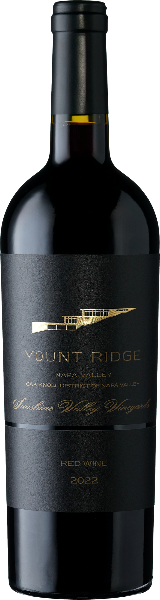 Yount Ridge Red Wine Sunshine Valley Vineyards Oak Knoll District Napa Valley 2022