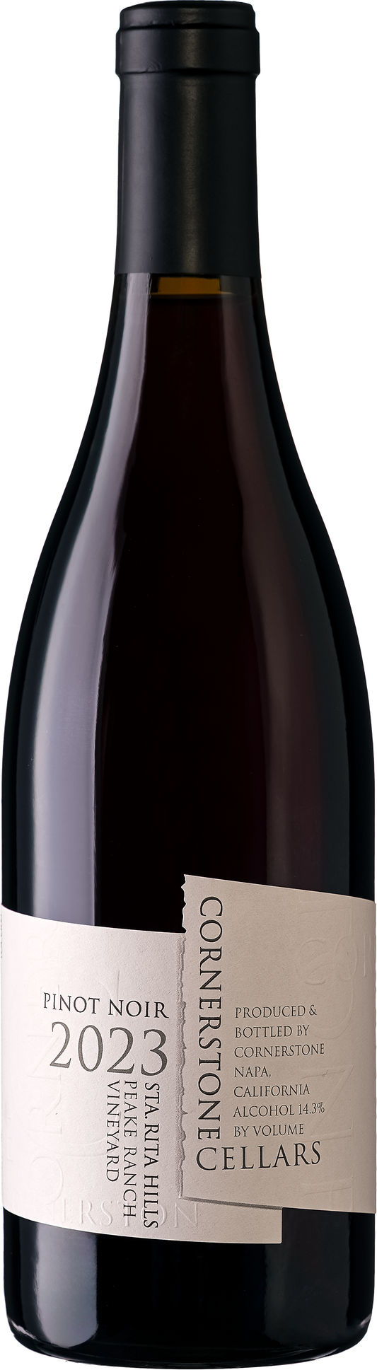 Cornerstone Cellars Pinot Noir Peake Ranch Vineyard Sta. Rita Hills 2023